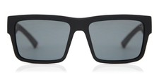SPY Montana Soft Matte Black Sunglasses - Happy Gray Green