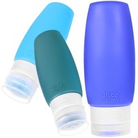 3 Pcs Reise Shampoo Flaschen Reiseflaschen FüR Toilettenartikel ReisebehäLter