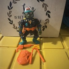 Vintage 1991 TMNT Make My Day Leo 100% COMPLETE