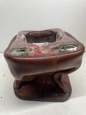 Posacenere cuoio anni 60/70