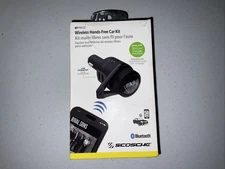 Scosche Bluetooth FM Transmitter (2.4A/12W 2-Port USB-A) - Black