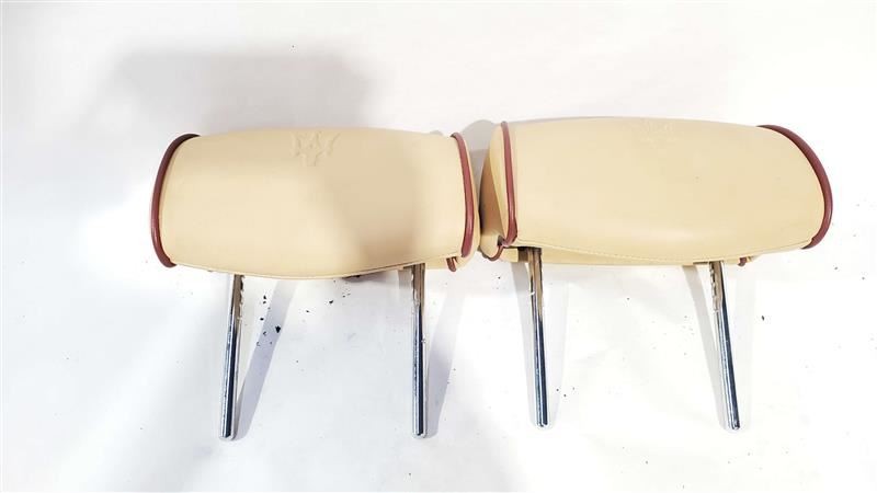 Pair of Front Headrests OEM 2007 Maserati Quattroporte