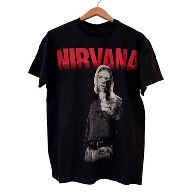 激レア  COBAIN Tシャツ ブラック NIRVANA サイズL VTG Nirvana 