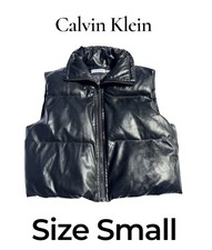 calvin klein puffer vest. Size small