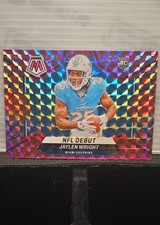 2024 Panini Mosaic - NFL Debut Jaylen Wright #280 Camo Pink Mosaic Prizm (RC)