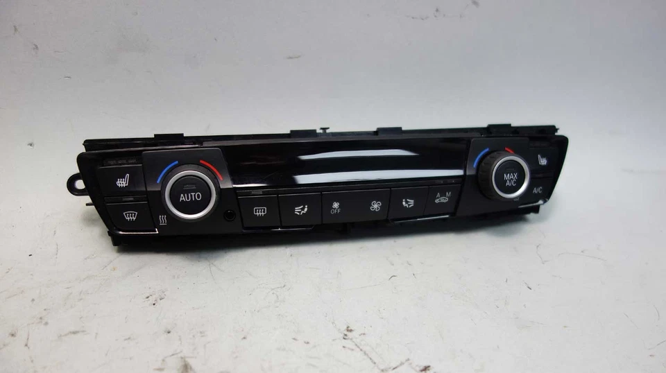 BMW F30 2014 serie 3 F32 automático digital control de clima climatización negro OEM Foto 2 de 4