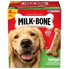 Milk Bone Original Biscuits, Large Dog Treats, 4 Lb.