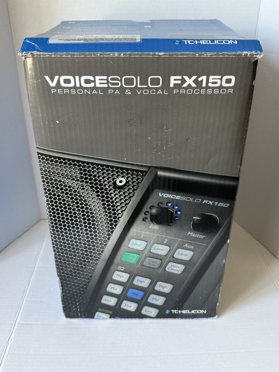 TC HELICON ティーシーヘリコン VOICESOLO FX150 TC-Helicon VoiceSolo FX150 Personal Vocal Monitor System