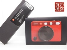 Brand New  Leica SOFORT 2 Hybrid Instant Camera Red w/ Marker Metal Box JAPAN
