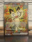 Pokémon TCG Meowth 121/088 Special Illustration Rare Perfect Order PSA Contender
