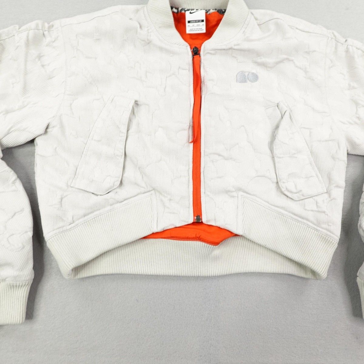 Nike Jacket Womens XS Gray Naomi Osaka Tennis Maneki-neko Bomber