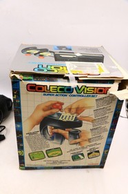 Coleco Vision Super Action Controller Set Complete W/ Game Papers NO Styrofoam