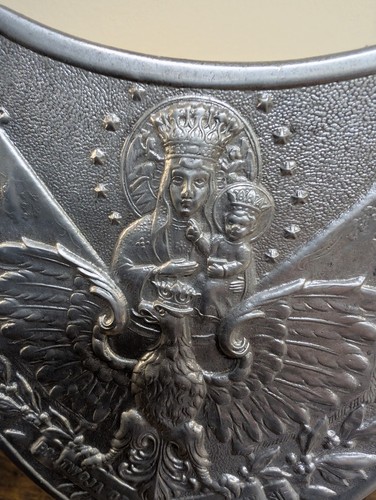 Polish Souvenir Hanging Medalion " Pod Twoja Obrone ..." Mary Jesus Catolic Wall - Picture 5 of 15