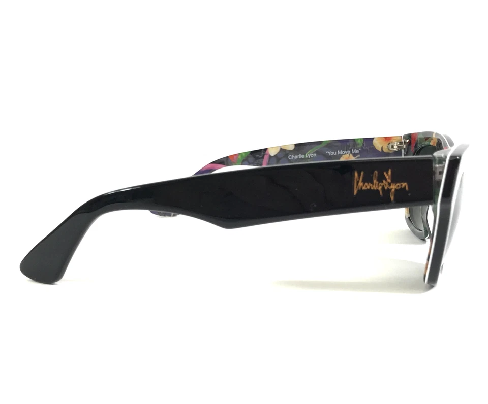 Gafas de sol Maui Jim Charlie Lyon MJ277-53 arte negro brillante con lentes gris neutro Foto 4 de 4