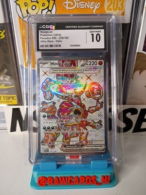 Hoopa ex 226/182 SV04: Paradox Rift Holo CGC GEM MINT 10 *Quick