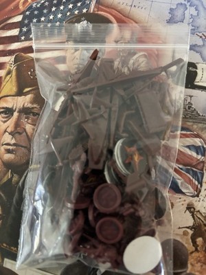 Axis & Allies 1942 Second Edition Soviet Playing Pieces And Setup chart