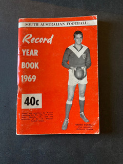 Football Year Book SA 1969 Record