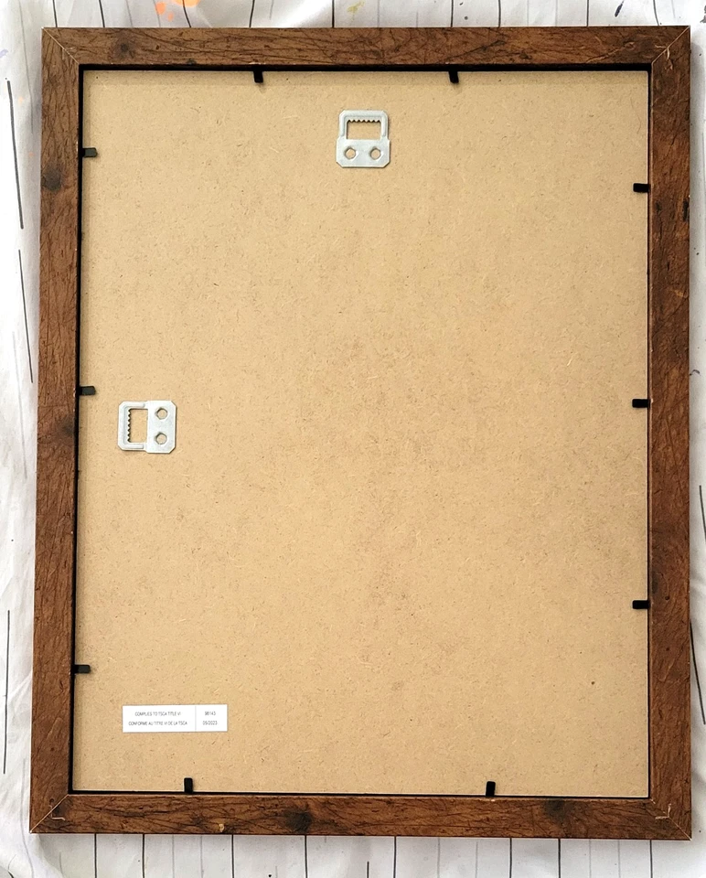 Pintura Cupcake Original Enmarcada 12.5" x 15.5" Nueva Foto 4 de 4