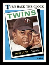 1989 Topps #665b Tony Oliva