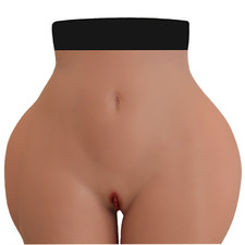 Silicone Hip Buttock Enhancer Transgender Crossdresser Fake Vagina Pants Panties