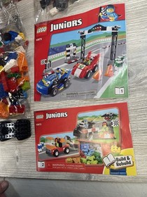 LEGO Juniors: Race Car Rally (10673) Open Box Sealed Contents