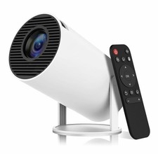 Mini Projector with WiFi and Bluetooth, Portable Smart Projector 4k Support