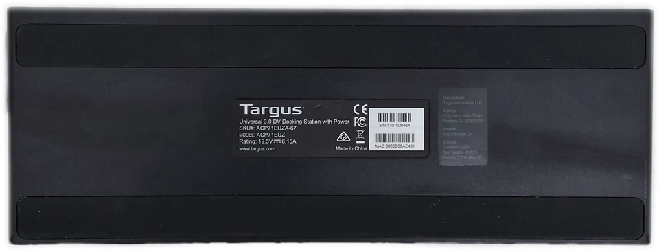 Estación de Acoplamiento Universal USB 3.0 DV ACP71EU DVI HDMI Ethernet Foto 2 de 4