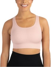 Member's Mark Seamless Racerback Sports Bra Women's Size M Pink Athletic Yoga