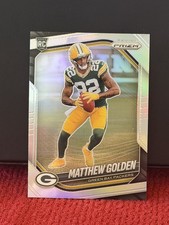 2025 Prizm Matthew Golden RC Silver Prizm Green Bay Packers Rookie #326