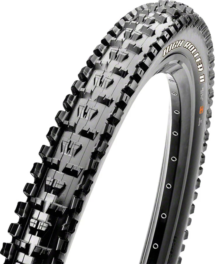 Pack de 2 Neumáticos Maxxis High Roller II Tubeless Plegable Negro Doble Carcasa EXO Foto 2 de 2