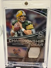 2022 Panini Spectra - Championship Gear  #CG-BFA Brett Favre 49/75