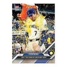 Tyler Black - 2024 MLB Topps Now Card 138 - Print Run: 1838 Milwaukee Brewers