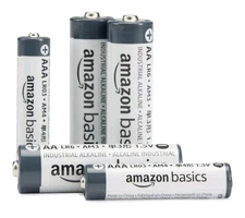Amazon Basics 100-Pack AA Alkaline Industrial Batteries,1.5Volt,5Year Shelf Life