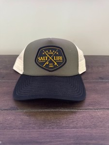 Salt Life Rod and Gun Trucker Snapback Hat