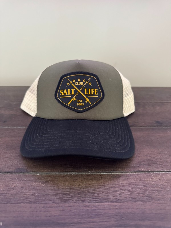 Salt Life Rod and Gun Trucker Snapback Hat