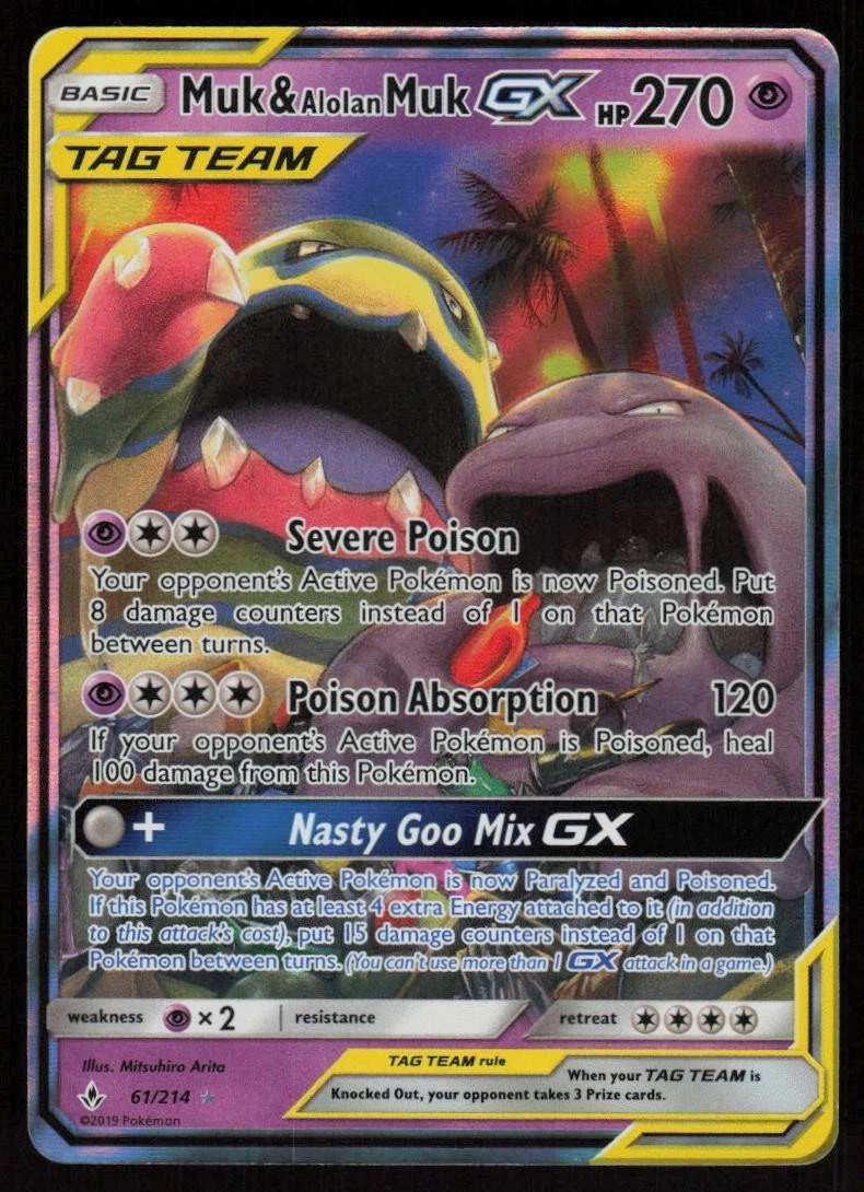 Muk & Alolan Muk GX Pokmon TCG Cards for sale | eBay