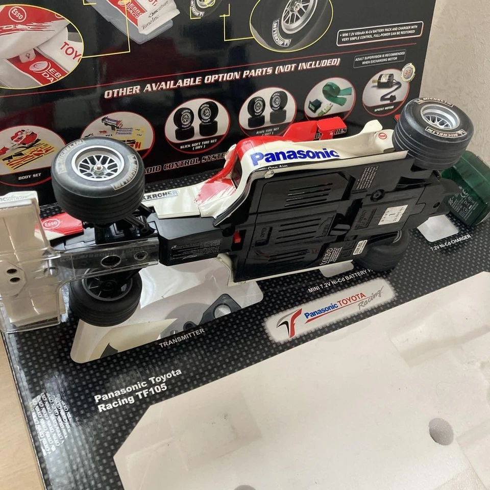 NIKKO Toyota Formula 1 RC Car 1/14 RTR Japan Used Fast Operation Confirmed - Image 4 of 4