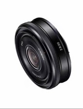 Wide Angle Prime Fixed Lens Sony E 20mm F2.8 SEL20F28 Near Mint Black