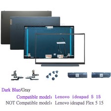 For Lenovo ideapad 5 15IIL05 15ARE05 15ITL05 Lcd Back Cover Rear Lid Case bezel
