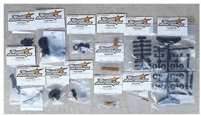 13-bags Vintage RC Car Team Durango Parts Package for DETC410 / v2 Old Stock NIB