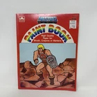 Vintage 1983 Golden Books MOTU PAINT WITH WATER BOOK NEW Unused