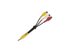 AV ADAPTER BREAK-OUT KABEL FÜR SAMSUNG UE46B8090XPXZG) LED TV