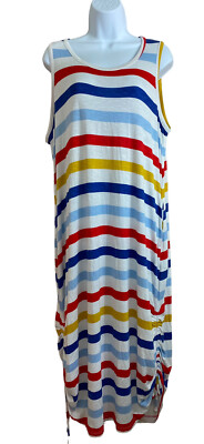 chinese dress ladies Lane Charcoal Striped Overall Maxi Dress Polagram – Lena Layne main image 0