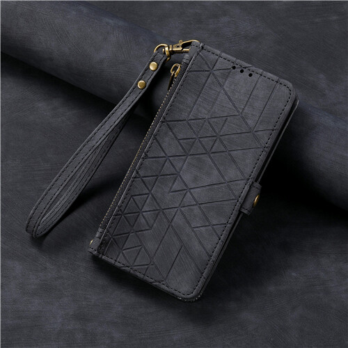For Samsung A05S A06 A15 A16 A36 Leather Flip Wallet Case Zip Card Lanyard Cover - Bild 18 von 25