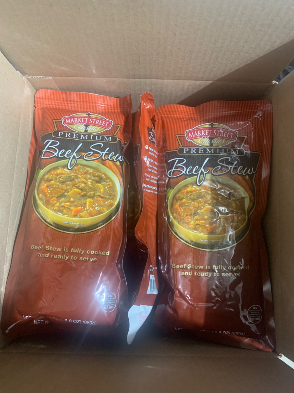 Lot 11 Market Street Classics Premium Beef Stew. FullyCooked 24OZ eBay