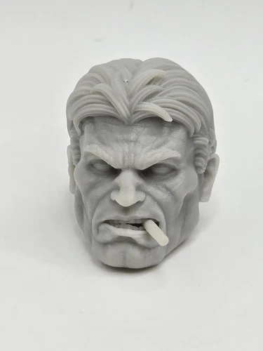 3d Print PUNISHER FRANK CASTLE HEAD 1:12 6" GI Joe Classified/Marvel Legends