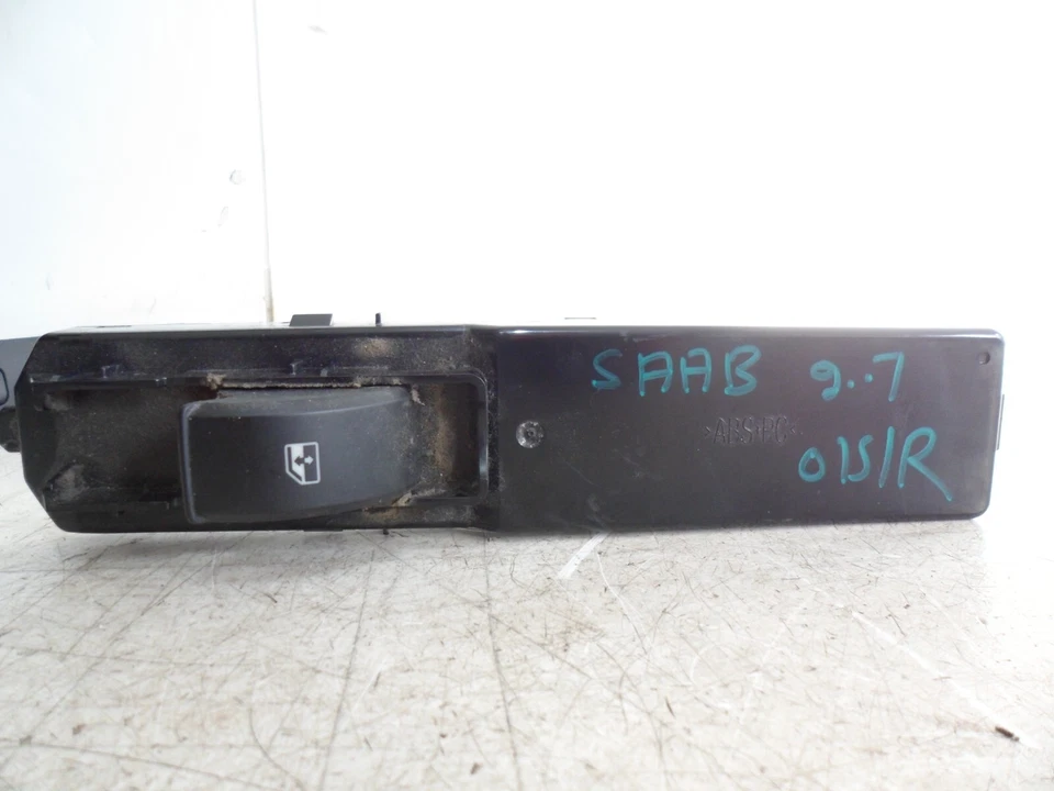 SAAB 9-3 2007 OSR DRIVER SIDE REAR WINDOW CONTROL SWITCH PANEL 12772020