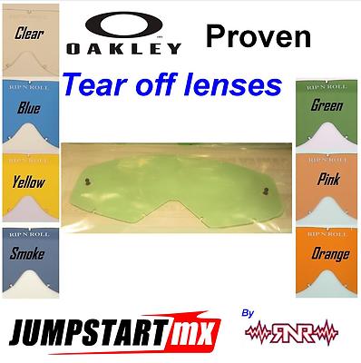 OAKLEY PROVEN Brille Abreißglas klar/farbig/verspiegelt