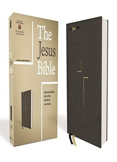 The Jesus Bible, ESV Edition, Cloth over Board, Gray: English Standard Version, - Image 5