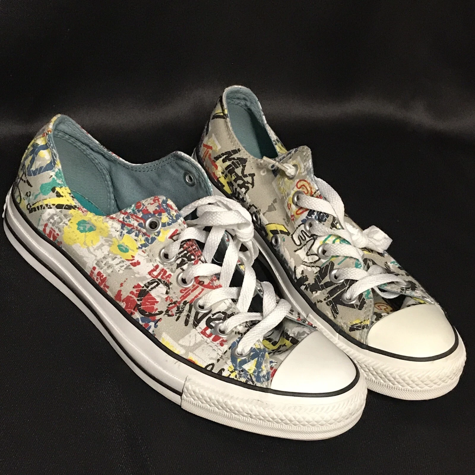 Poster Converse All Star Edizione Limitata Tela Oxford Grigio Uomo 7 Donna 9